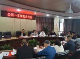 公司一支部開展 “學黨史、強信念、知黨恩、跟黨走” 黨史讀書交流會主題黨日活動